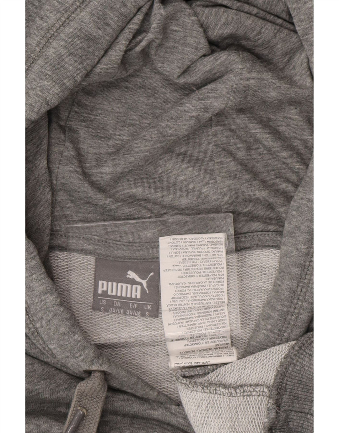 Ανδρικά γραφικά κουκούλα PUMA Μικρό γκρι πολυεστέρας