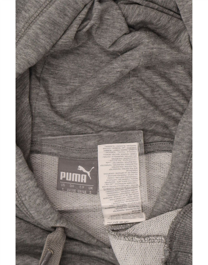 Ανδρικά γραφικά κουκούλα PUMA Μικρό γκρι πολυεστέρας