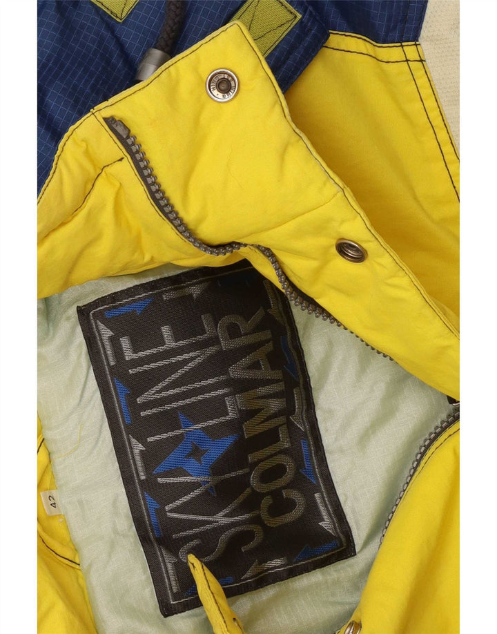 Colmar Ανδρικό τζάκετ σκι με κουκούλα US 42 Large Yellow Colourblock