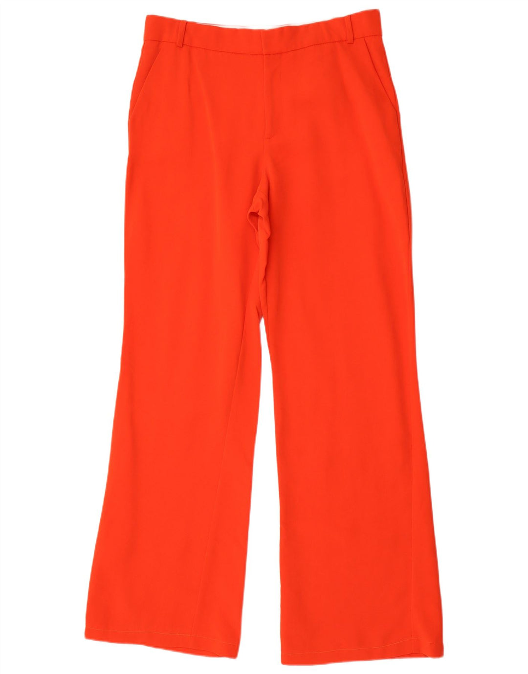 Zara Γυναικείο παντελόνι Chino Bootcut Μεγάλο W30 L33 Κόκκινο
