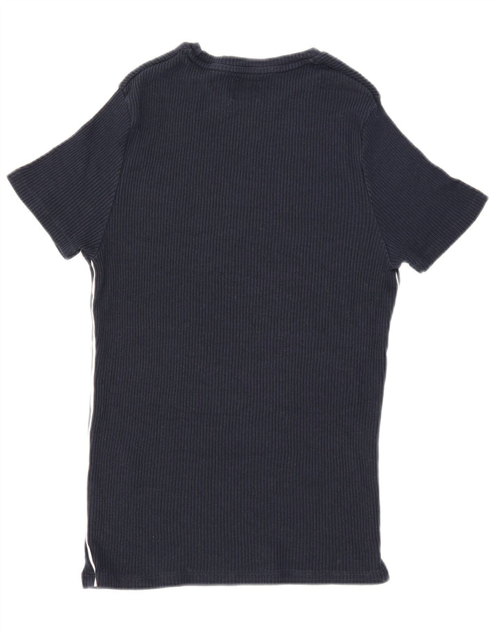 Ανδρικό T-Shirt Zara Top Medium Navy Blue