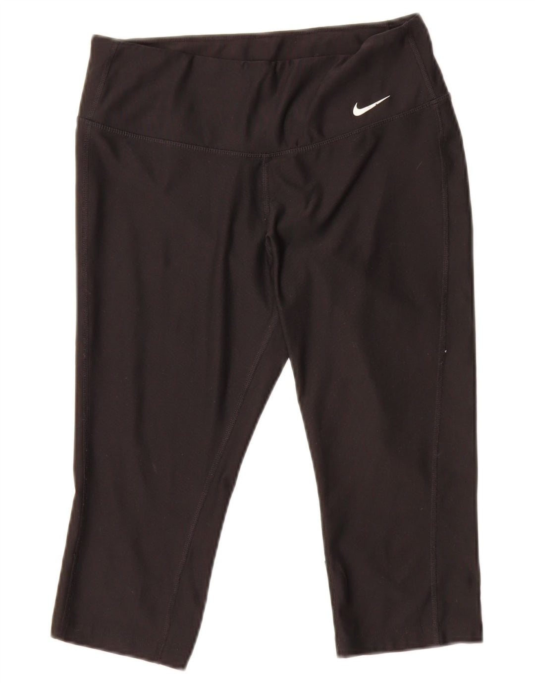 Nike Γυναικεία κολάν Capri UK 10 Small Black Polyester