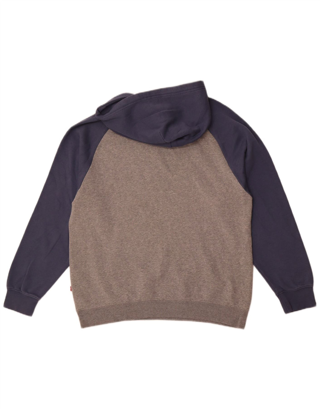 Levi's Mens Graphic Relaxed Fit Jumper Medium Grey Colourblock