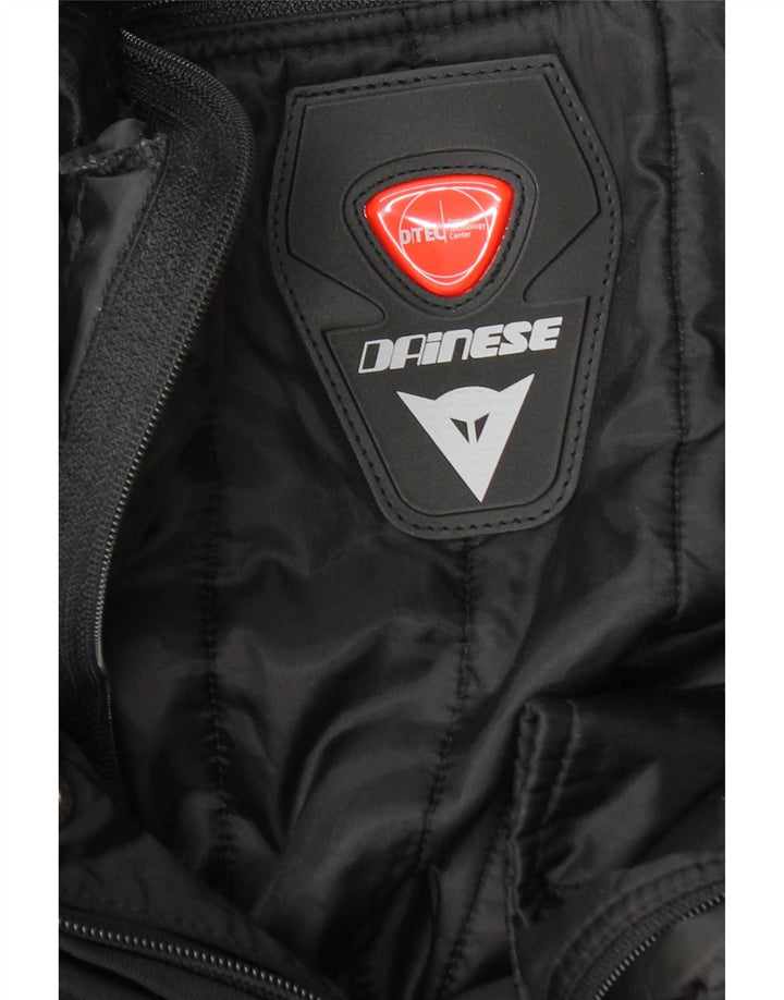 Dainese Γυναικείο Crop Graphic Racer Jacket UK 12 Medium Black Colourblock