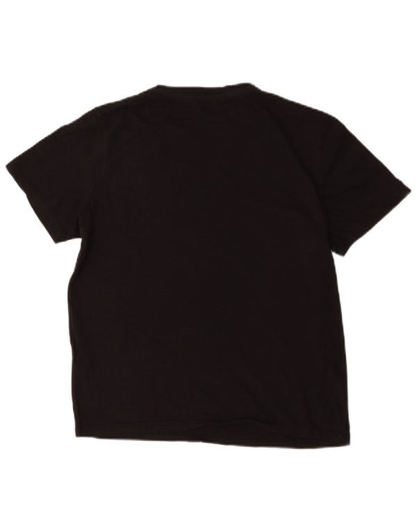 Jack & Jones Ανδρικό T-Shirt Top Μικρό μαύρο βαμβακερό