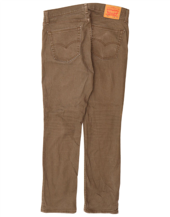 Levi's Mens 511 Slim Jeans W36 L32 Γκρι βαμβακερό