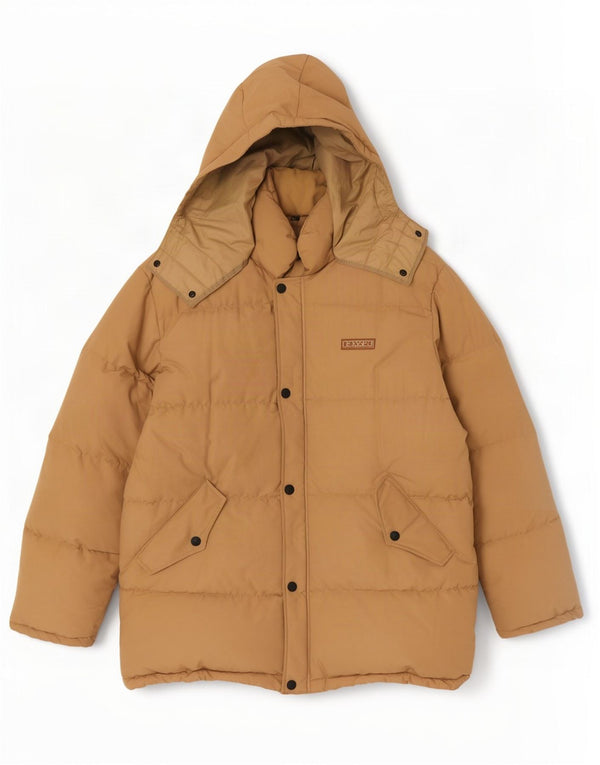 Ανδρικό μπουφάν Levi's Hooded UK 40 Large Beige Nylon