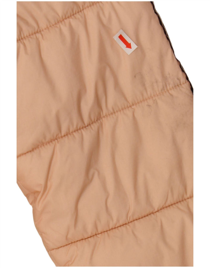 Champion γυναικείο μπουφάν με επένδυση UK 14 Medium Pink Colorblock Πολυαμίδιο