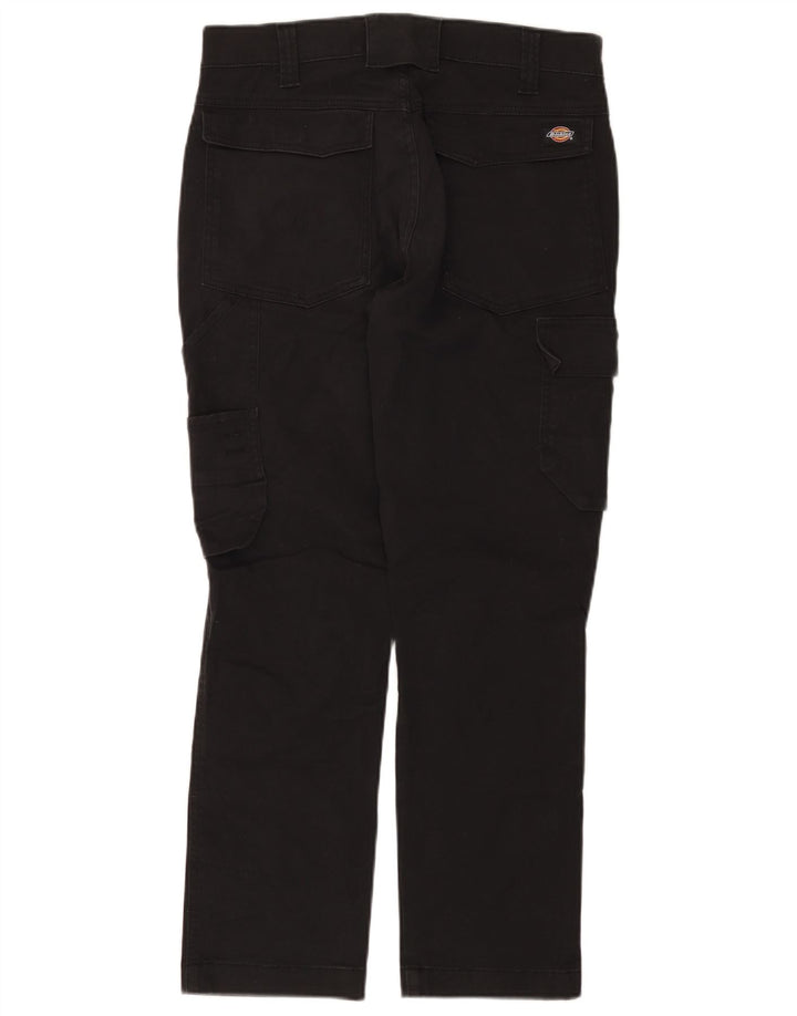 Ανδρικό ίσιο παντελόνι Cargo Dickies W32 L30 Μαύρο βαμβακερό