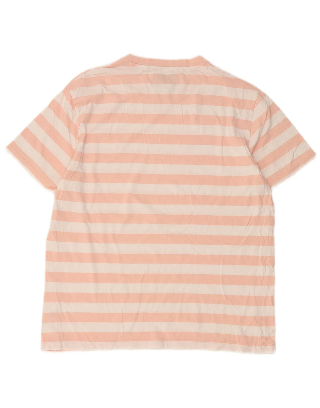 Ανδρικό T-Shirt Penguin Top μεγάλο ροζ ριγέ βαμβακερό