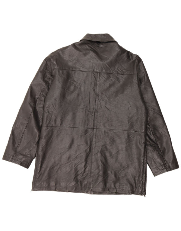 CONBIPEL Ανδρικό Δερμάτινο Μπουφάν IT 44 XS Μαύρο Δερμάτινο