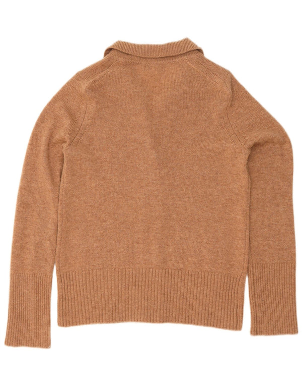 Marks & Spencer Γυναικείο πουλόβερ ζακέτα Autograph UK 10 Small Beige