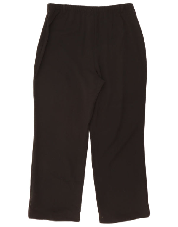 Marks & Spencer Γυναικείο κωνικό casual παντελόνι UK 18 XL W33 L27 μαύρο