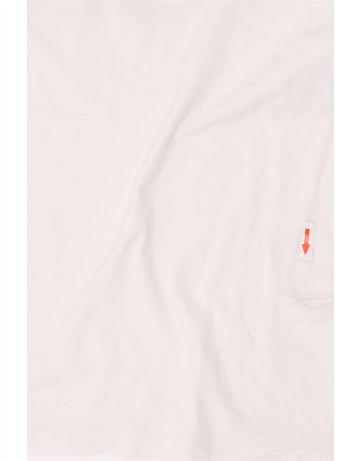 Kappa Boys Graphic T-Shirt Top 11-12 Years Λευκό