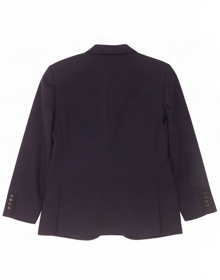 Marks & Spencer Ανδρικό μπλέιζερ με 2 κουμπιά μπουφάν UK 42 Large Navy Blue Polyamide