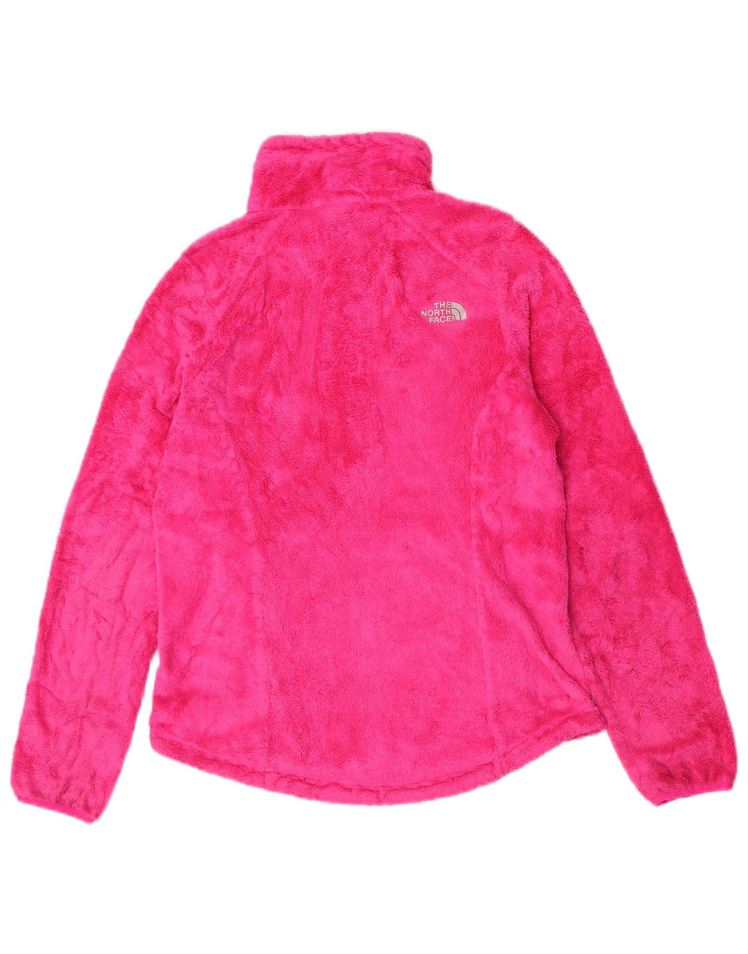 The North Face Γυναικείο Fleece Jacket UK 14 Medium Pink Polyester