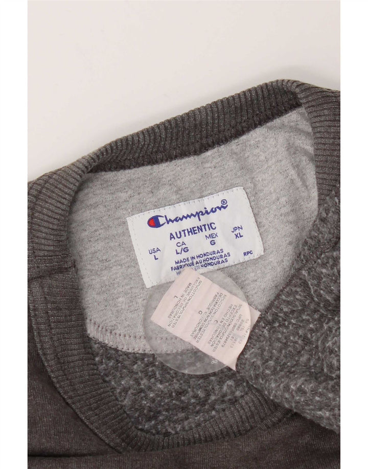 Ανδρικό φούτερ Champion Jumper Μεγάλο Γκρι Βαμβακερό