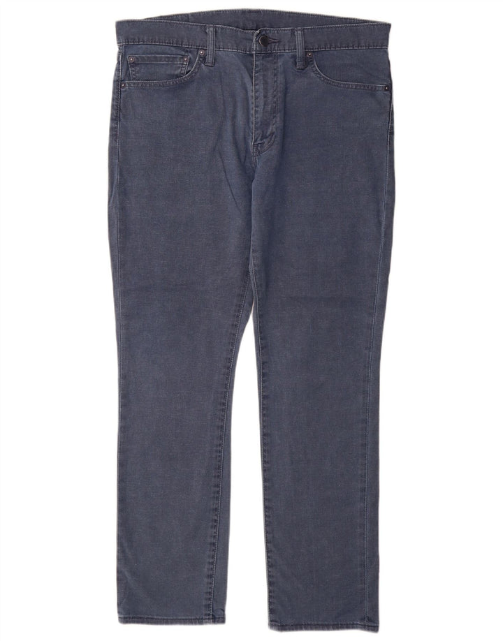 Levi's Mens Slim Jeans W36 L30 Blue Cotton