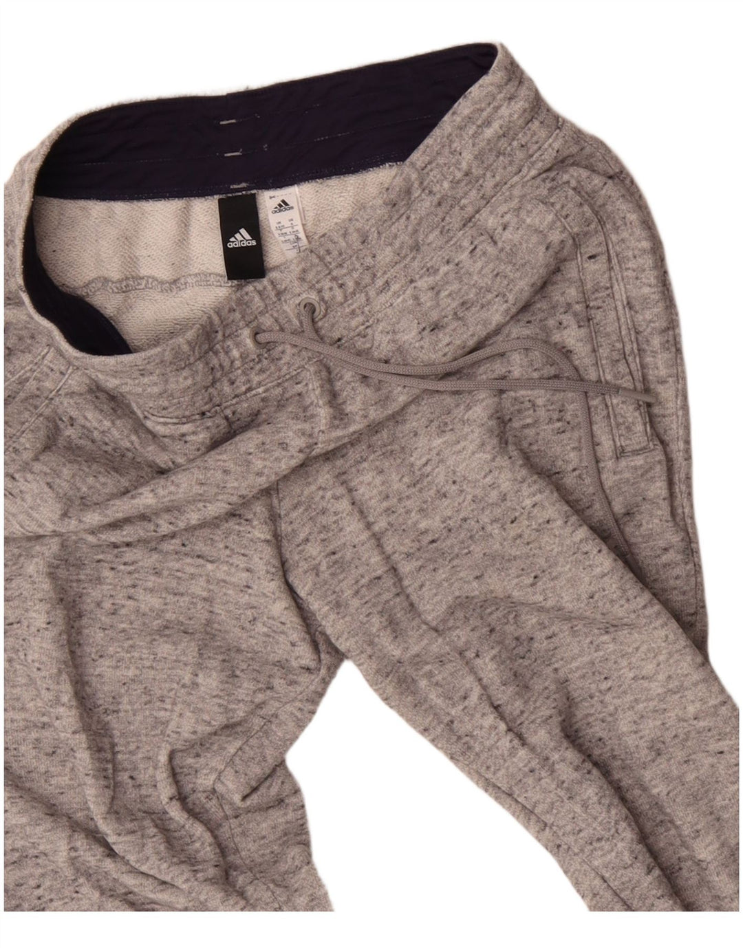 Γυναικεία αθλητική φόρμα ADIDAS Παντελόνι Joggers UK 8/10 Small Grey Flecked