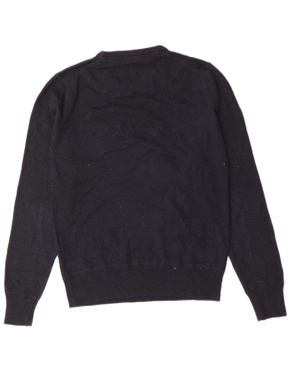 Ανδρικό πουλόβερ Aeronautica Militare Graphic Crew Neck Jumper Medium Navy Blue