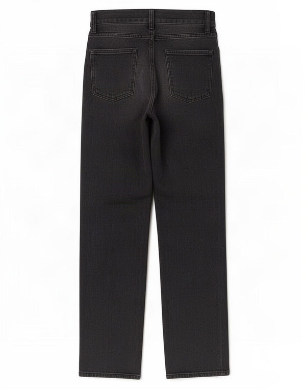 Zara γυναικείο ψηλόμεσο τζιν EU 36 XS W26 L33 Γκρι βαμβακερό