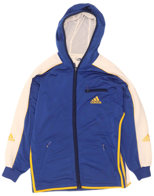 Ανδρική φόρμα γυμναστικής Adidas Top Jacket UK 34/36 Small Blue Colourblock