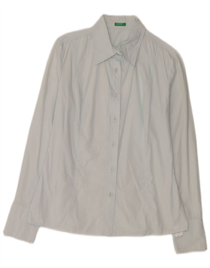 Γυναικείο πουκάμισο Benetton UK 14 Medium Blue
