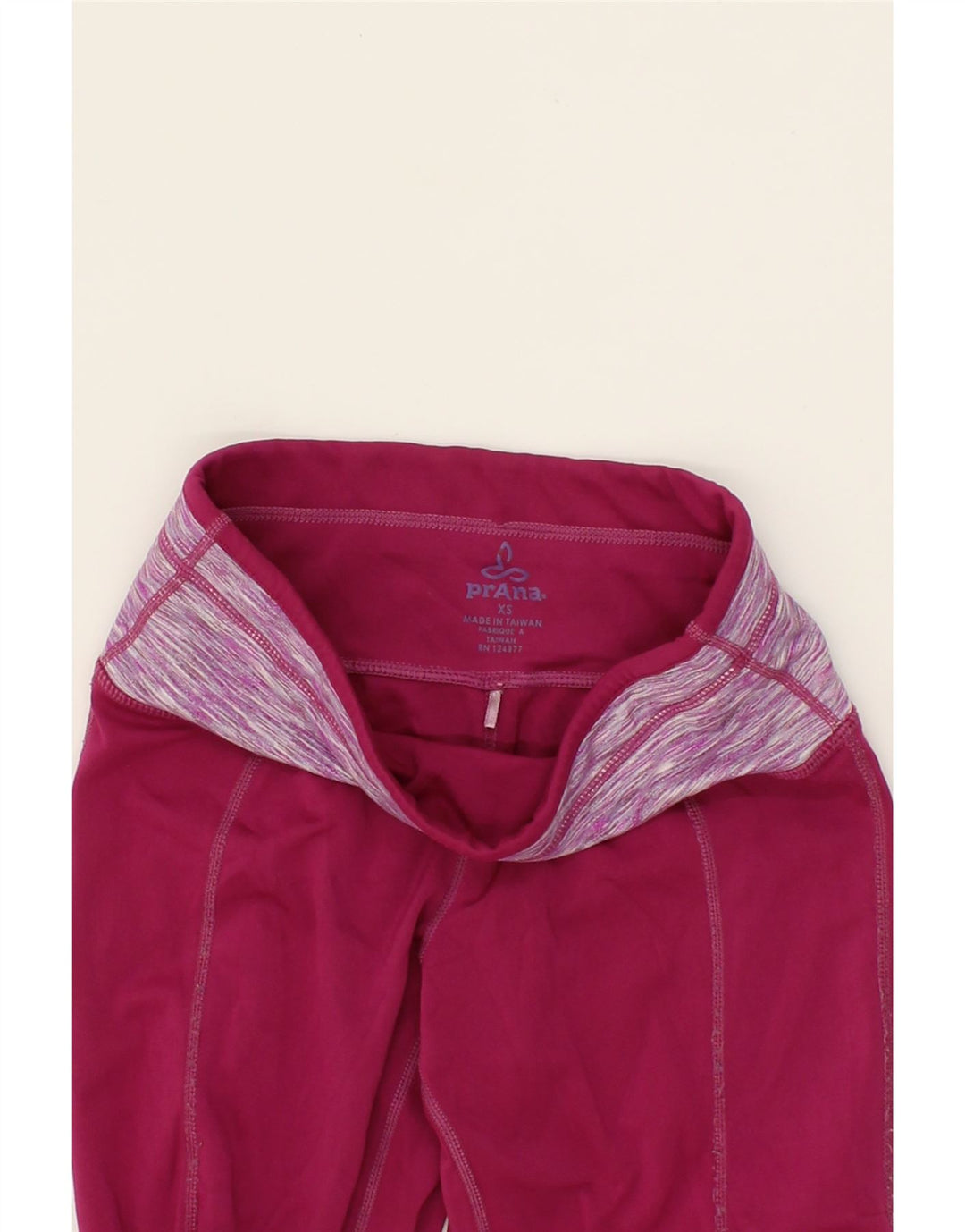 PRANA Womens Capri Leggings UK 6 XS  Pink Vintage Prana and Second-Hand Prana from Messina Hembry 