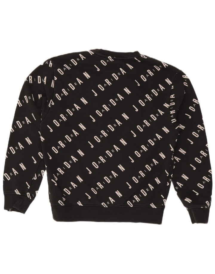 Ανδρικό γραφικό φούτερ Jordan Jumper Μικρό μαύρο βαμβακερό