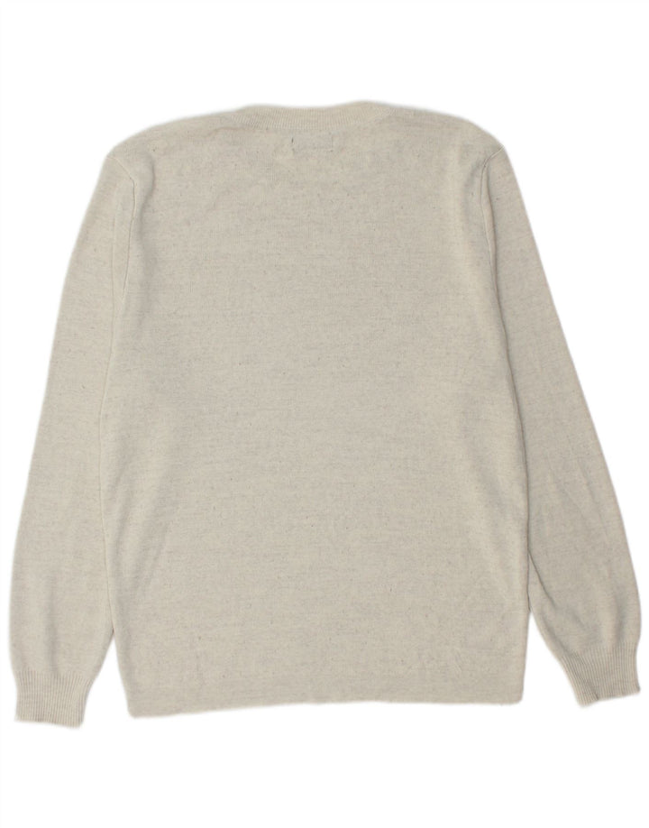 Ανδρικό πουλόβερ Zara Crew Neck Jumper XL Grey