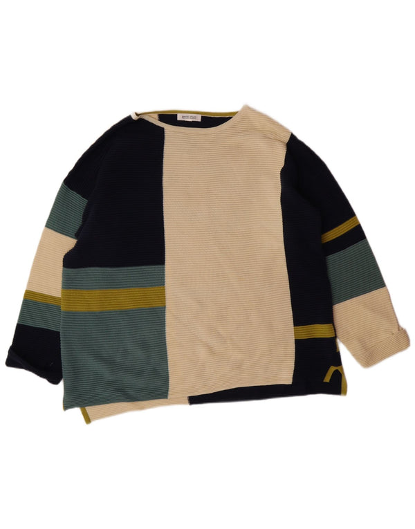 WHITE STUFF Γυναικείο πουλόβερ με λαιμόκαυστο UK 18 XL πολύχρωμο