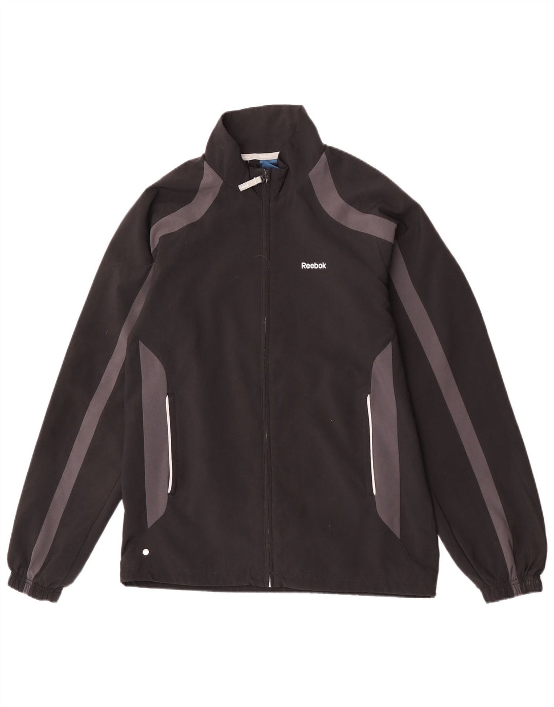 Ανδρική φόρμα Reebok Top Jacket Small Black Colourblock Polyester