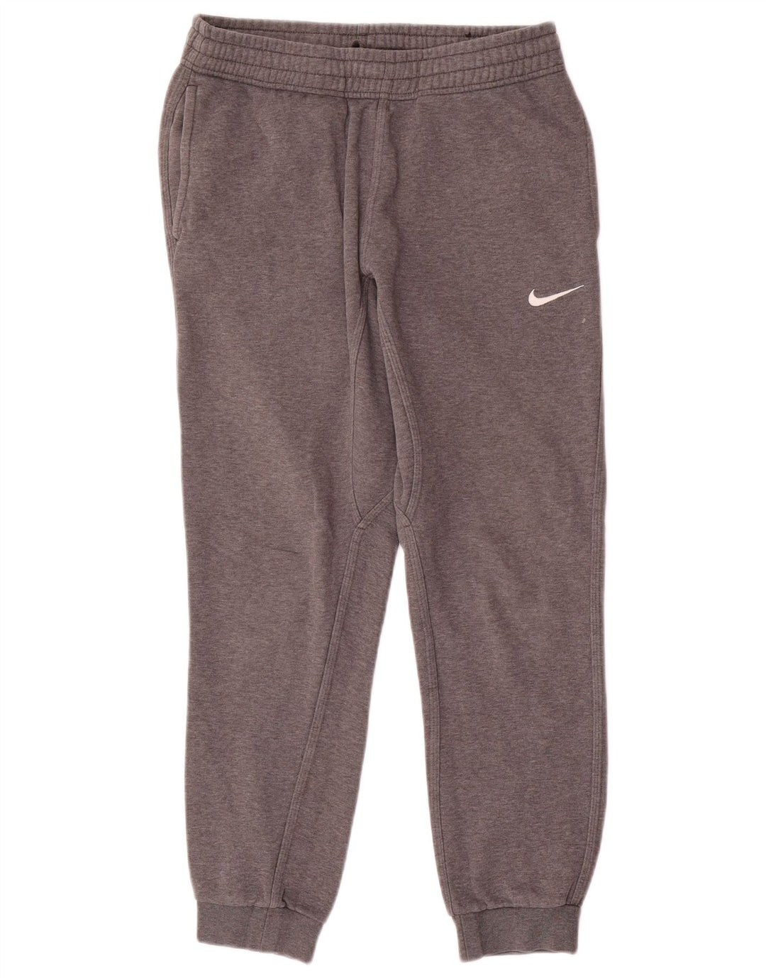 Γυναικεία αθλητική φόρμα NIKE Παντελόνι Joggers UK 10 Small Grey Cotton