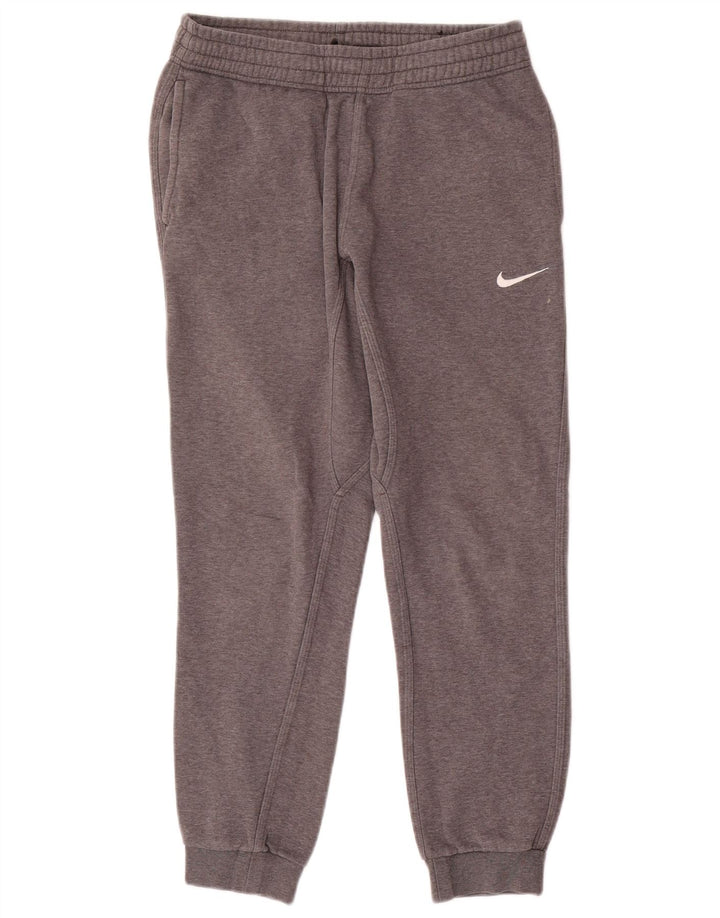 Γυναικεία αθλητική φόρμα NIKE Παντελόνι Joggers UK 10 Small Grey Cotton