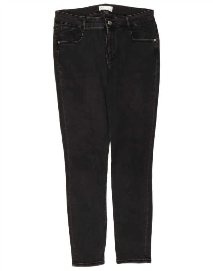 Zara Γυναικείο Slim Jeans EU 42 Large W32 L26 Black
