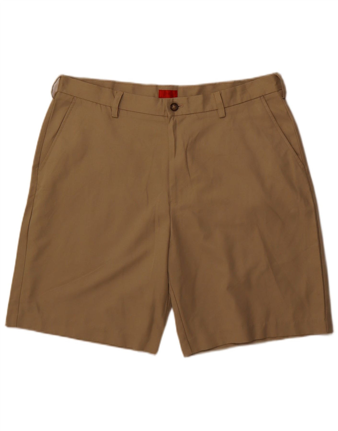 Ανδρικό σορτς Chino Izod W38 XL Beige Polyester