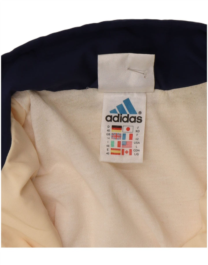 Adidas γυναικεία φόρμα υπερμεγέθη τοπ μπουφάν UK 14 μεγάλο κίτρινο πολυεστέρα