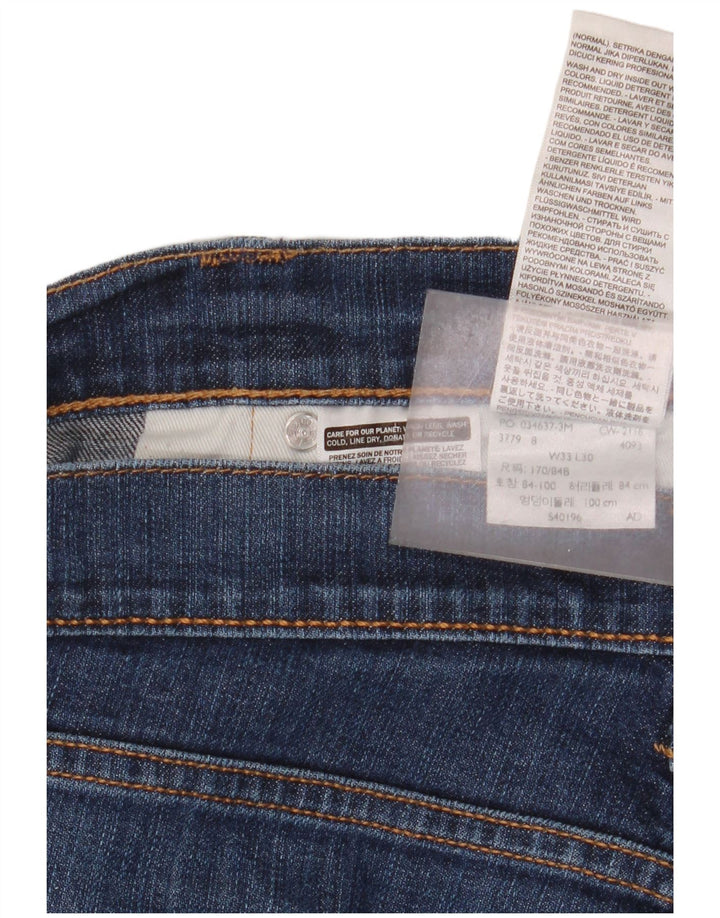 Ανδρικό τζιν Levi's Straight W33 L30 Blue Cotton