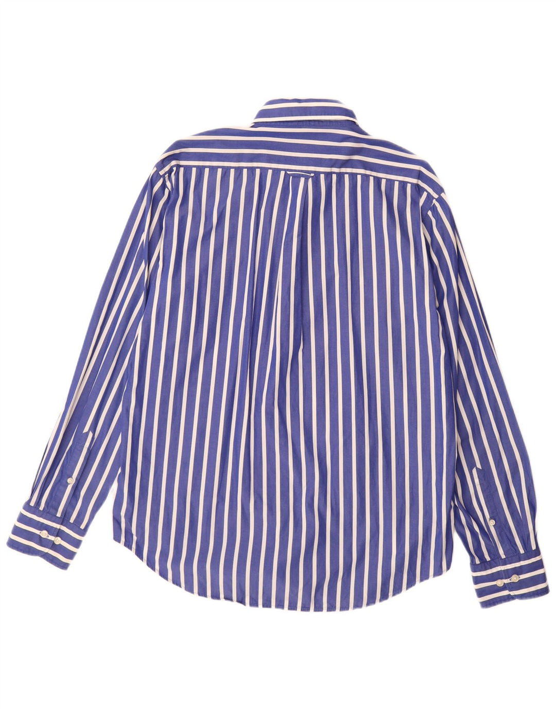 Πουκάμισο GANT Ανδρικό E-Z Fit Μεγάλο μπλε ριγέ βαμβακερό