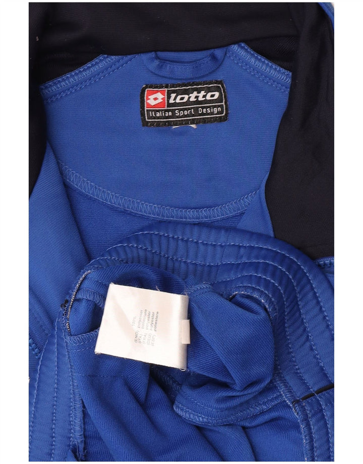 Ανδρική φόρμα Lotto Top Jacket UK 38/40 Medium Blue Colorblock Polyester