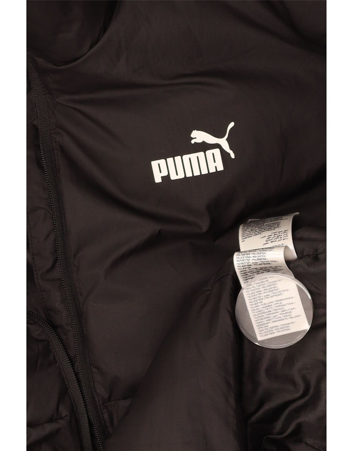 Ανδρικό μπουφάν PUMA με επένδυση UK 42 XL μαύρο πολυεστέρα