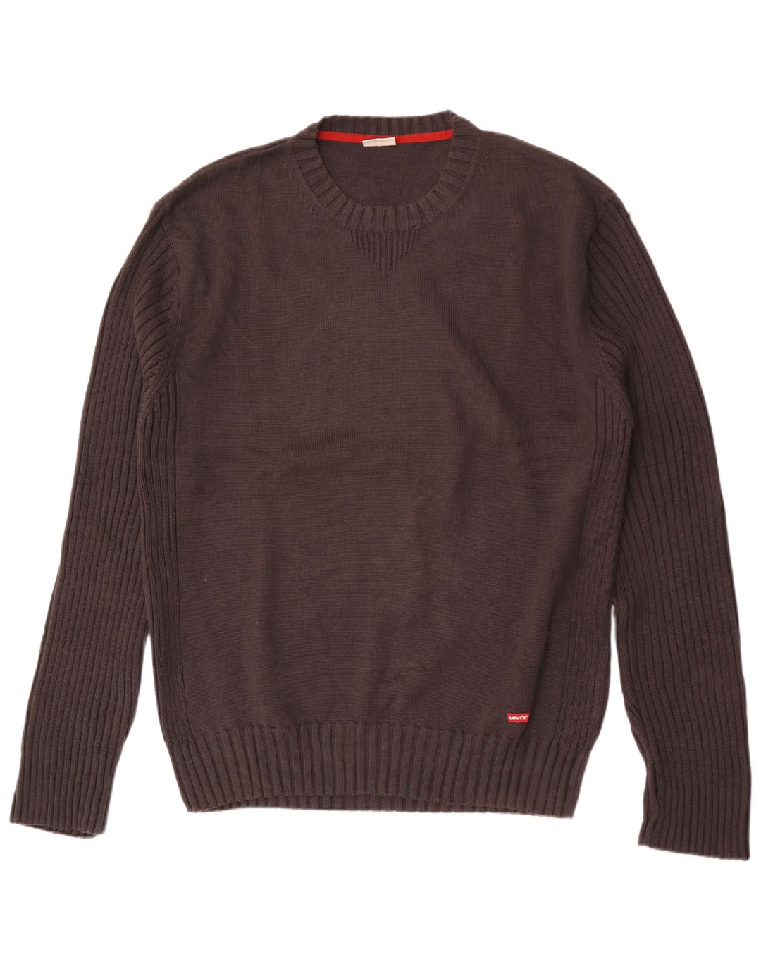 Ανδρικό πουλόβερ Levi's Crew Neck Jumper 2XL Μαύρο βαμβακερό