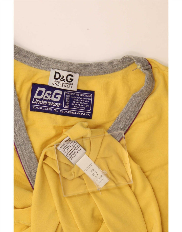 Ανδρικό T-Shirt Dolce & Gabbana Top Large Yellow