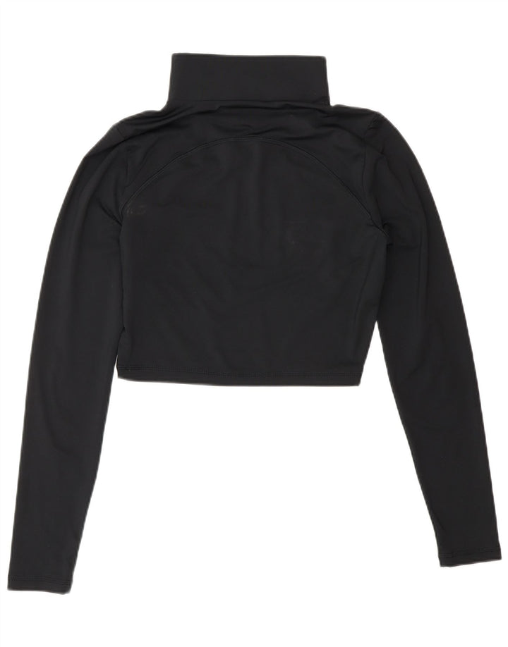 Under Armour Γυναικεία φόρμα πουλόβερ γραφικών Crop Top UK 8 Small Black