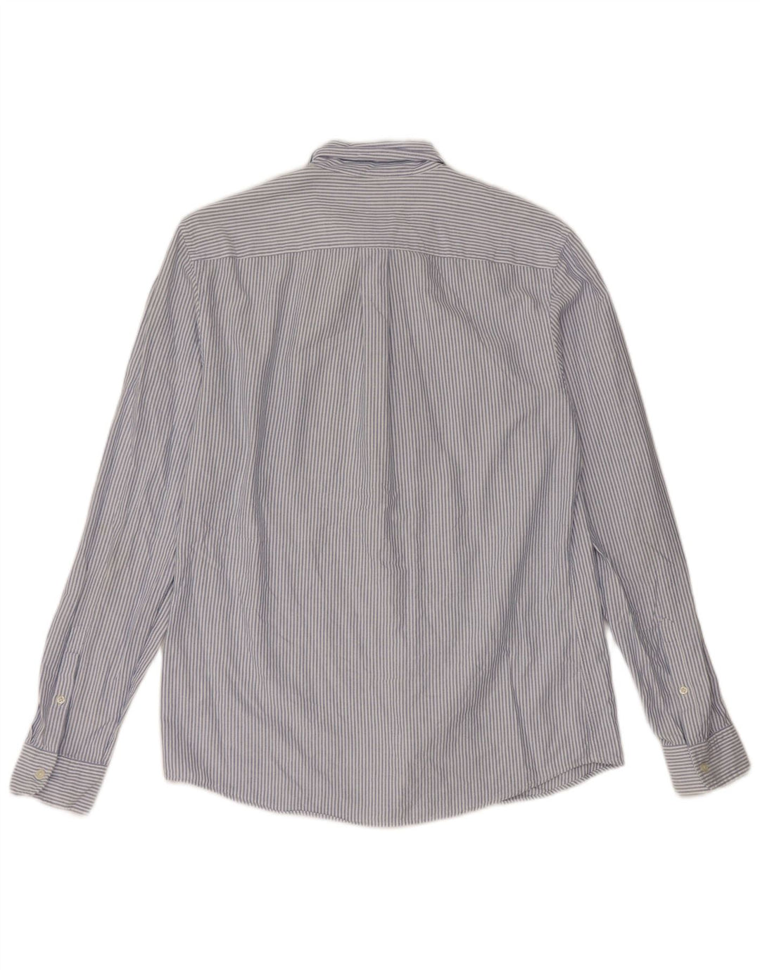 Ανδρικό πουκάμισο Reiss με μεγάλο μπλε βαμβακερό ρίγες