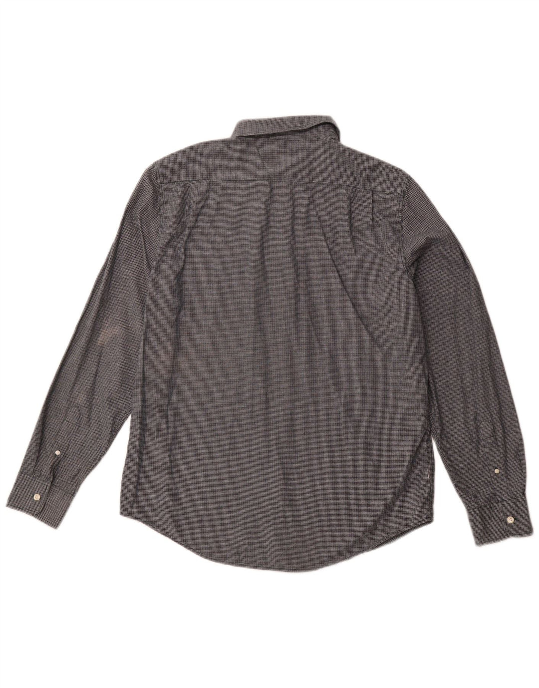 Ανδρικό πουκάμισο LEVI'S Slim Fit Large Navy Blue Check Cotton