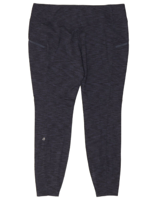Γυναικείο κολάν Eddie Bauer UK 18 XL Navy Blue Flecked