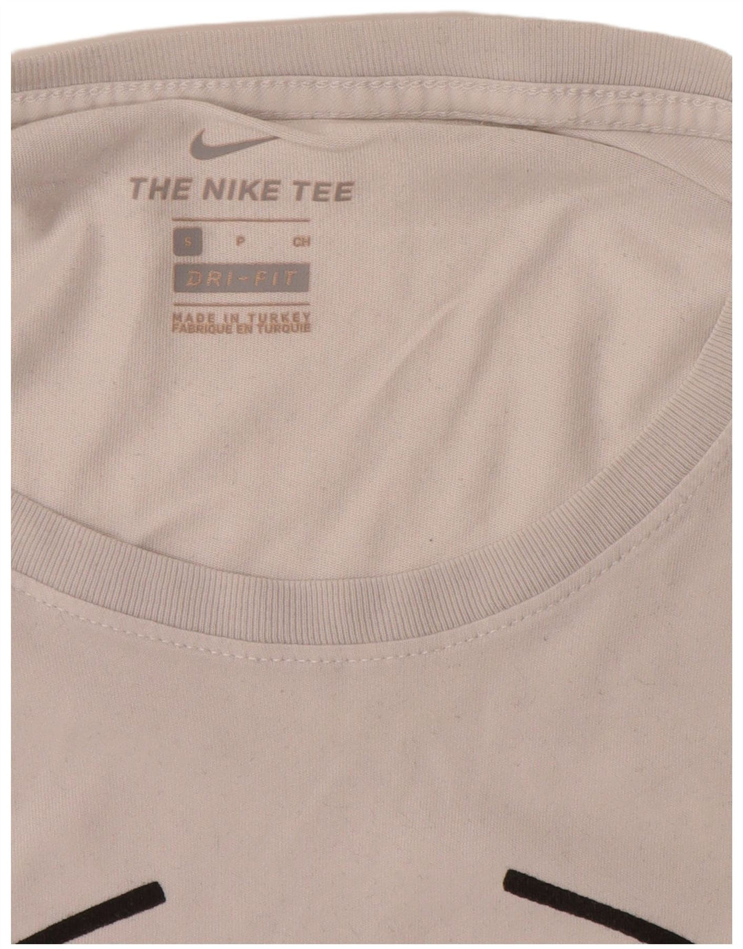 Ανδρικό T-shirt με γραφικά Nike Dri Fit Small λευκό