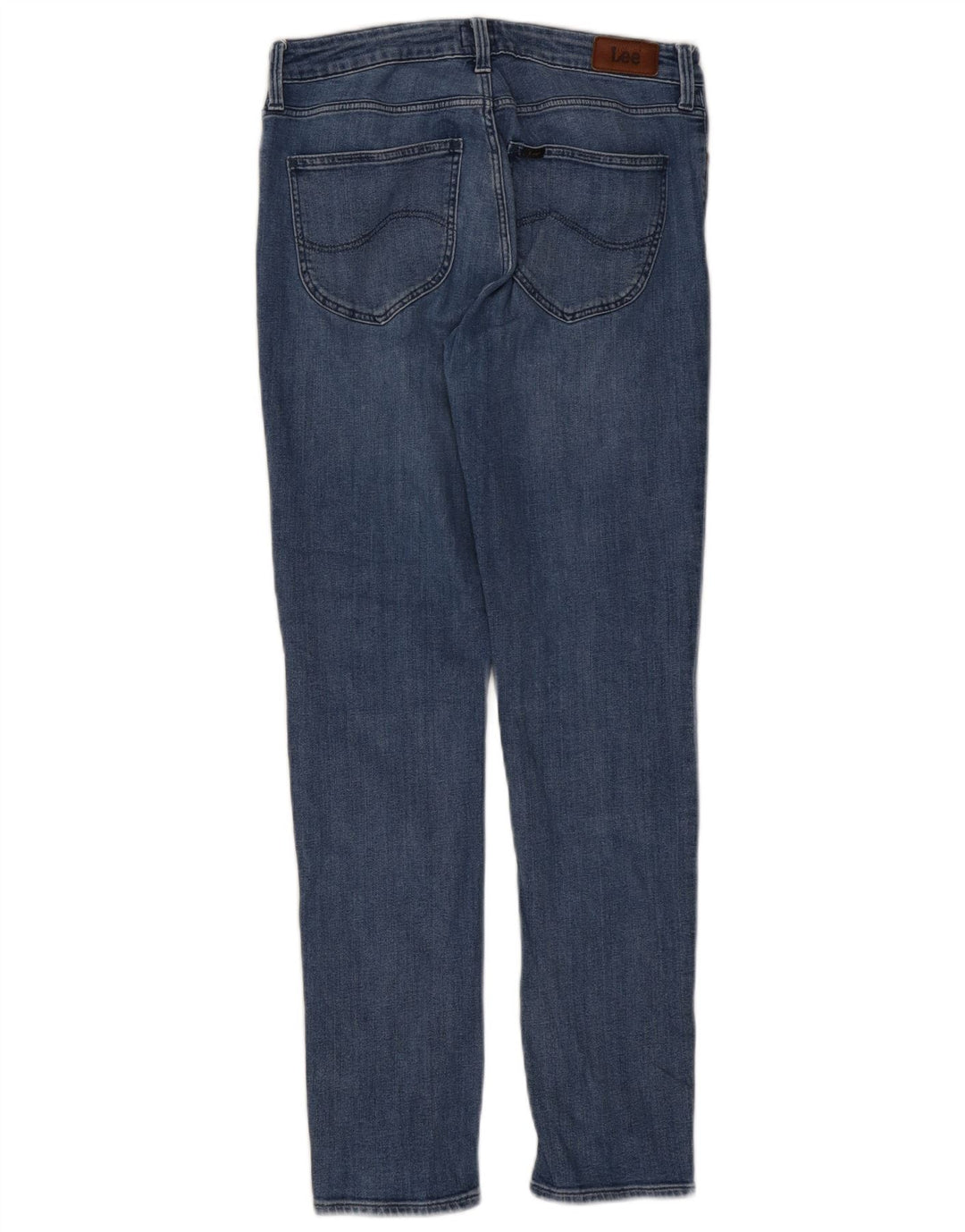 Lee Womens Elly Slim Jeans W30 L31 Blue Cotton