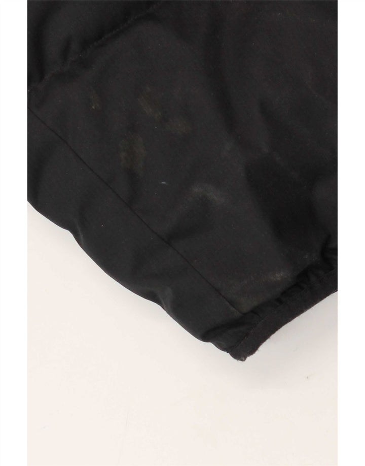 Ανδρικό μπουφάν με επένδυση Adidas UK 42 XL μαύρο πολυεστέρα